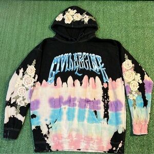 - Civil Clothing Embroidery Hoodie Sz M